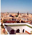 uitzicht over Marrakech