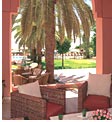 Overdekt terras Sofitel Gueliz & De Hivernage van Marrakech Marokko