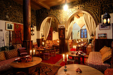 Kasbah du Toubkal, eetzaal