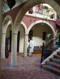 Patio Riad Zahra, Essaouira Marokko