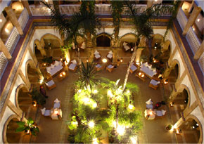 Restaurant Palais Heure Bleue, Essaouira marokko