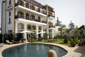 Hoteltuin met zwembad, Ocean Vagabond