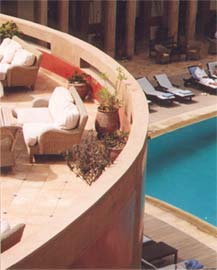 Stijlvol zonneterras MGallery Le  Medina en Spa Essaouira