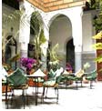 Grote patio Riad al Bartal