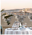 Terras met uitzicht Sofitel Palais de Jama&iuml;