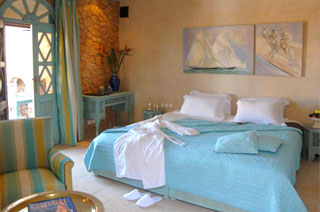 Hotelkamer met openhaard