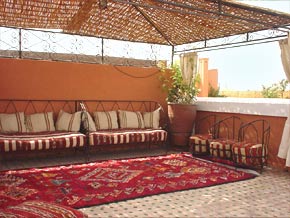 Dakterras Riad Yasmine, Marrakech Marokko